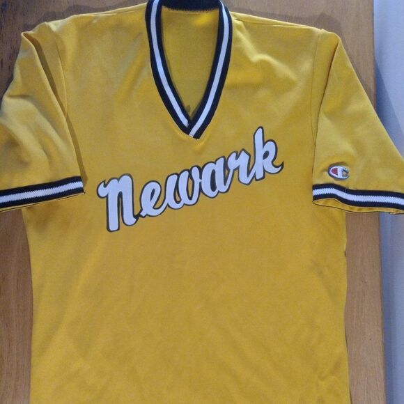 Vintage Champion Newark Warm Up Jersey Basketball Shirt - Picture 2 of 6